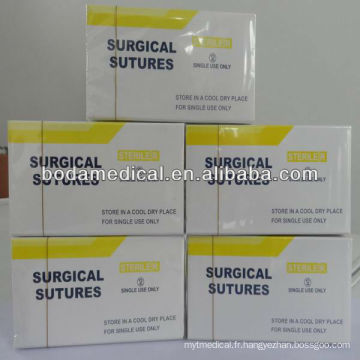 Fabricant de sutures de chat catgut de bonne qualité